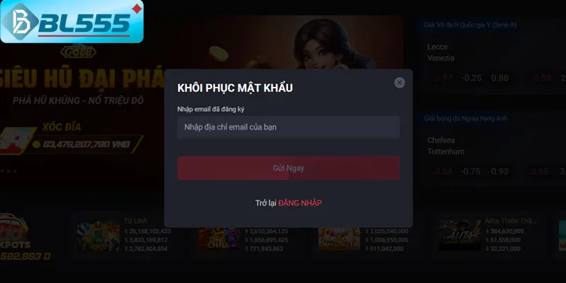 Quên Mật Khẩu BL555? Lấy Lại Chỉ Trong 30 Giây 2025! Đăng nhập bằng vân tay – không cần nhớ mật khẩu nữa!